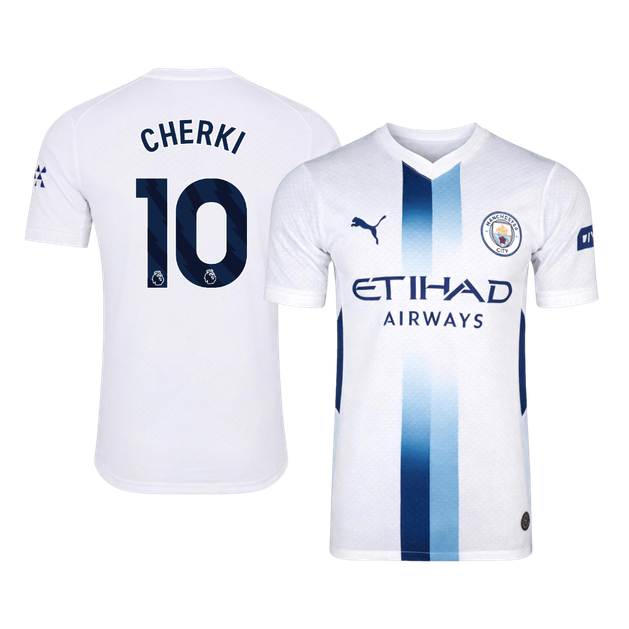 Manchester City pánsky Tretí futbalový dres 2026/27 – CHERKI #10 [hráčska verzia]
