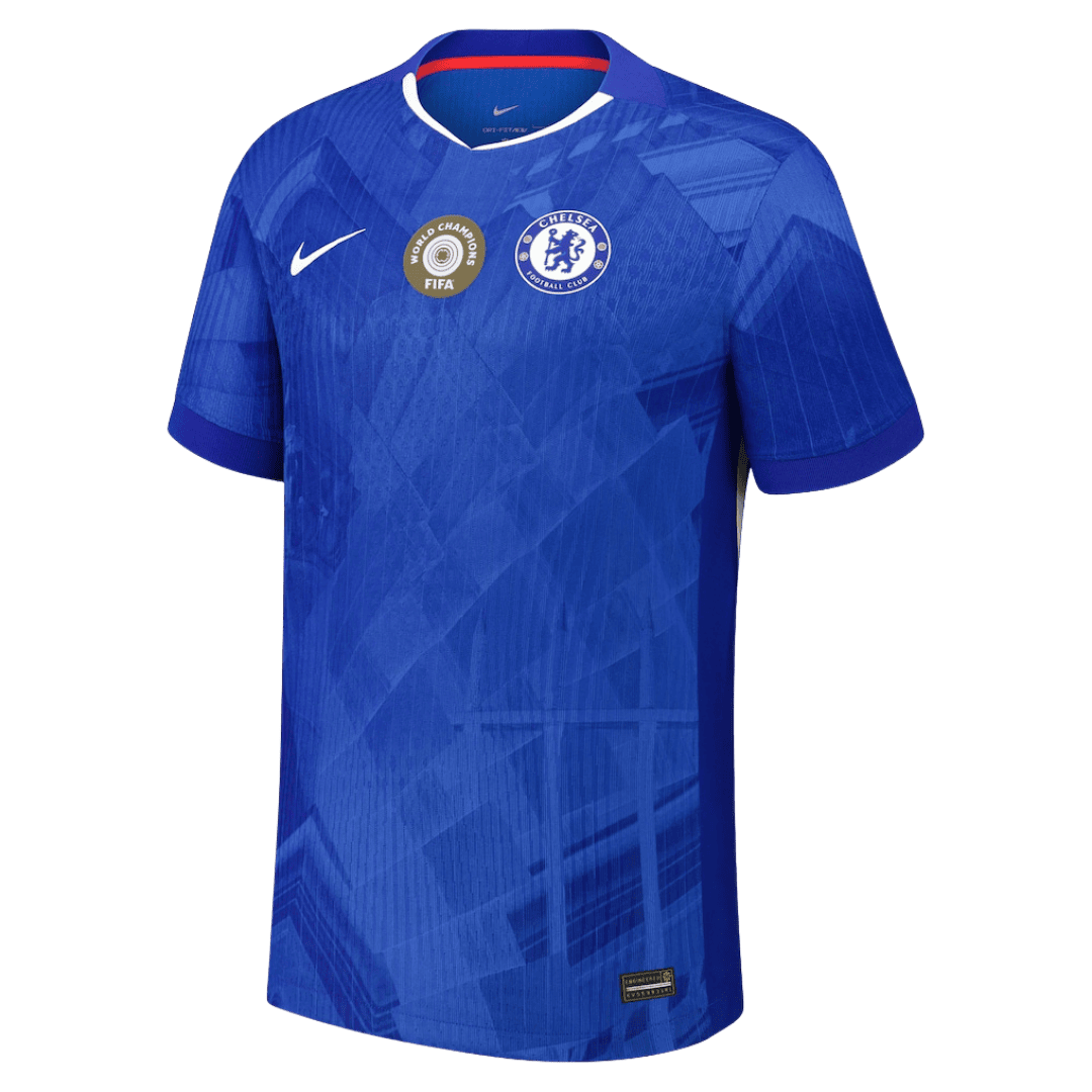 Chelsea pánsky domáci futbalový dres 2025/26 - WORLD CHAMPIONS #25 [hráčska verzia]