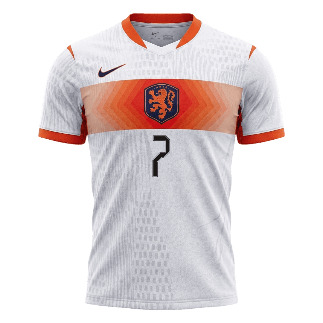 Pánske Futbalový Dres Holandsko Vonkajší MS 2026 Hráčska Verzia - XAVI #7