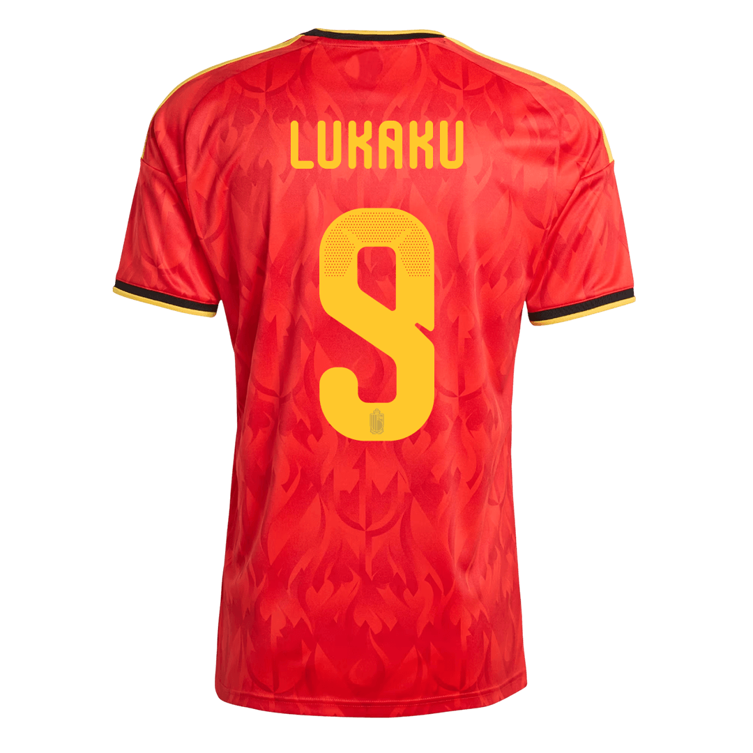 Pánske Futbalový Dres Belgicko Domáci MS 2026 - LUKAKU #9