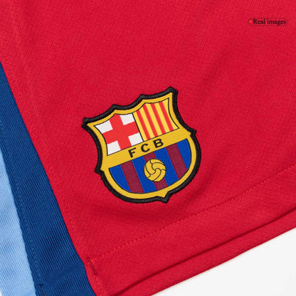 Barcelona pánske štvrté futbalové šortky 2025/26