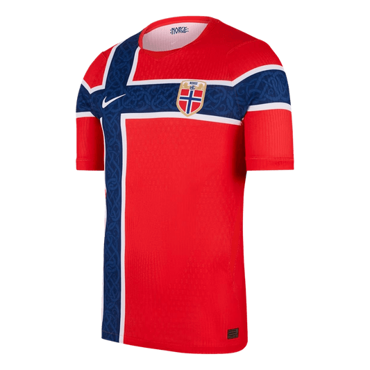 Nórsko pánsky domáci futbalový dres MS 2026 [hráčska verzia]