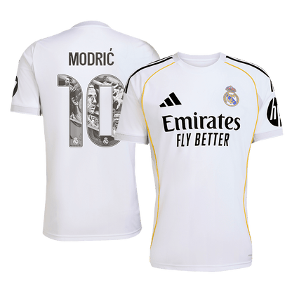Real Madrid pánsky domáci futbalový dres 2025/26 - MODRIĆ Special #10 (Prémiová kvalita)