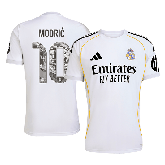 Real Madrid pánsky domáci futbalový dres 2025/26 - MODRIĆ Special #10 (Prémiová kvalita)
