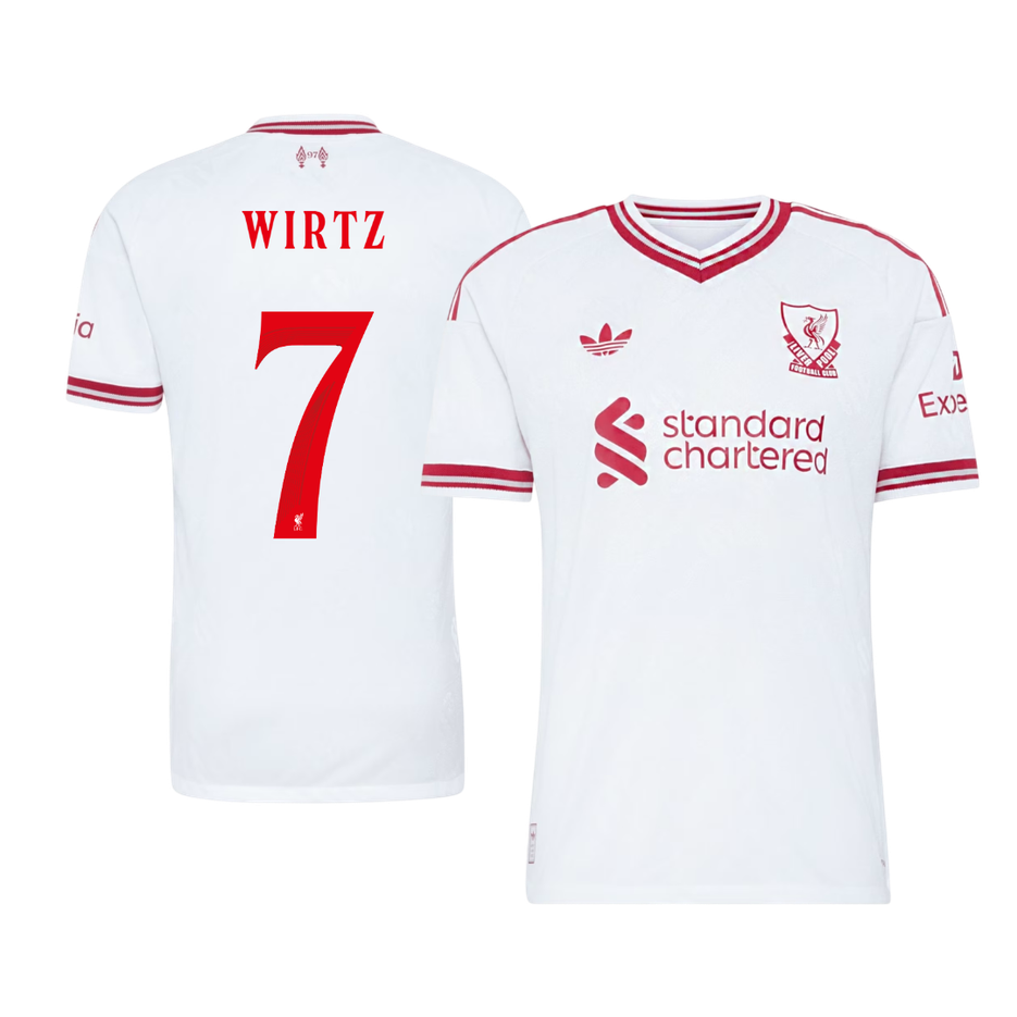 Liverpool pánsky Vonkajší futbalový dres 2026/27 – WIRTZ #7 – UCL [hráčska verzia]