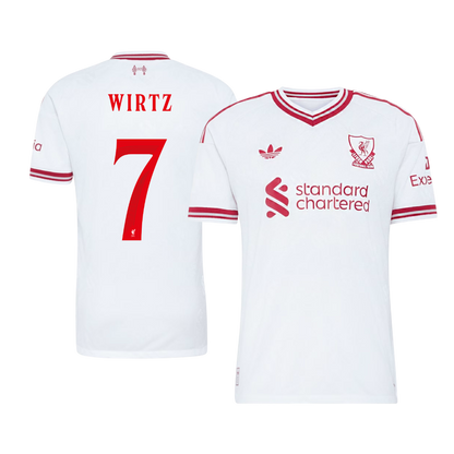Liverpool pánsky Vonkajší futbalový dres 2026/27 – WIRTZ #7 – UCL [hráčska verzia]