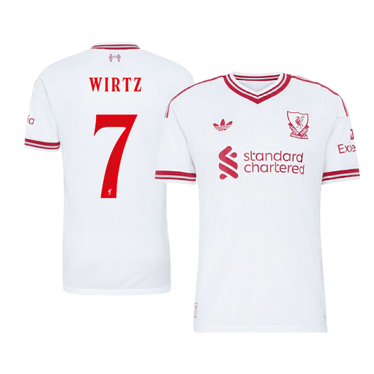Liverpool pánsky Vonkajší futbalový dres 2026/27 – WIRTZ #7 – UCL [hráčska verzia]