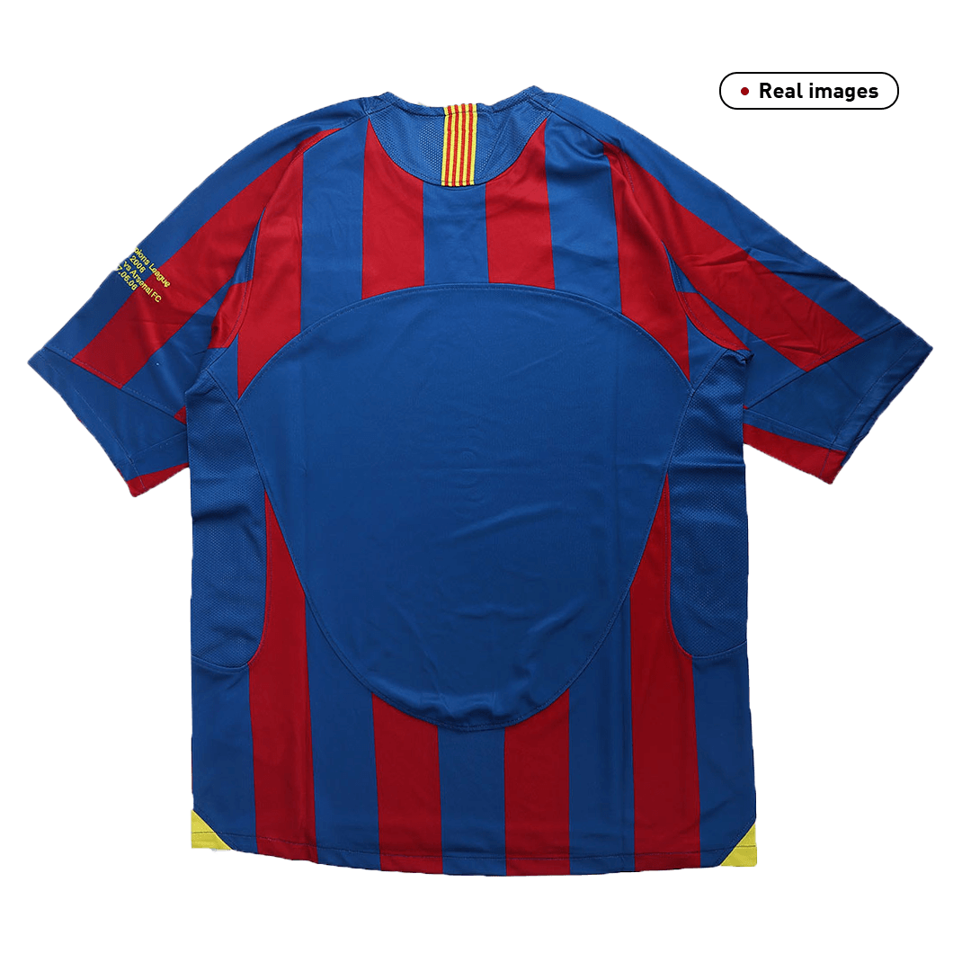 Barcelona pánsky domáci retro futbalový dres 2005/06 UCL