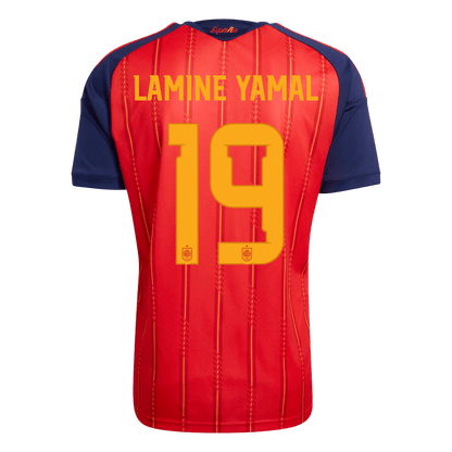 Španielsko pánsky domáci futbalový dres MS 2026 - LAMINE YAMAL #19 (Prémiová kvalita)