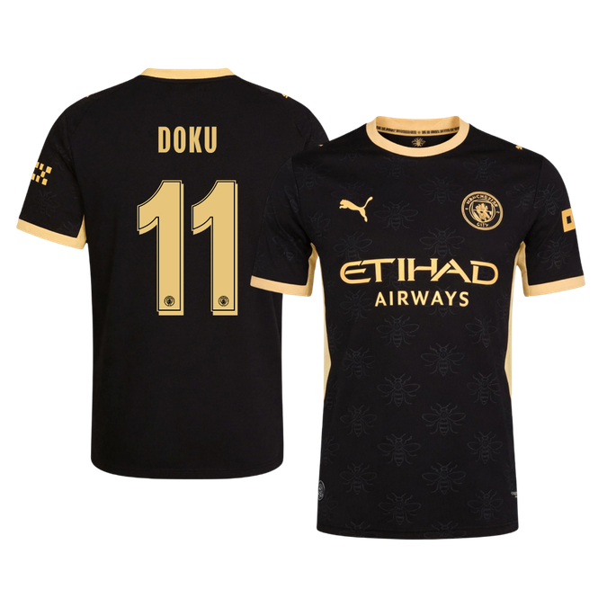 Manchester City pánsky Vonkajší futbalový dres 2026/27 – DOKU #11 – UCL [hráčska verzia]