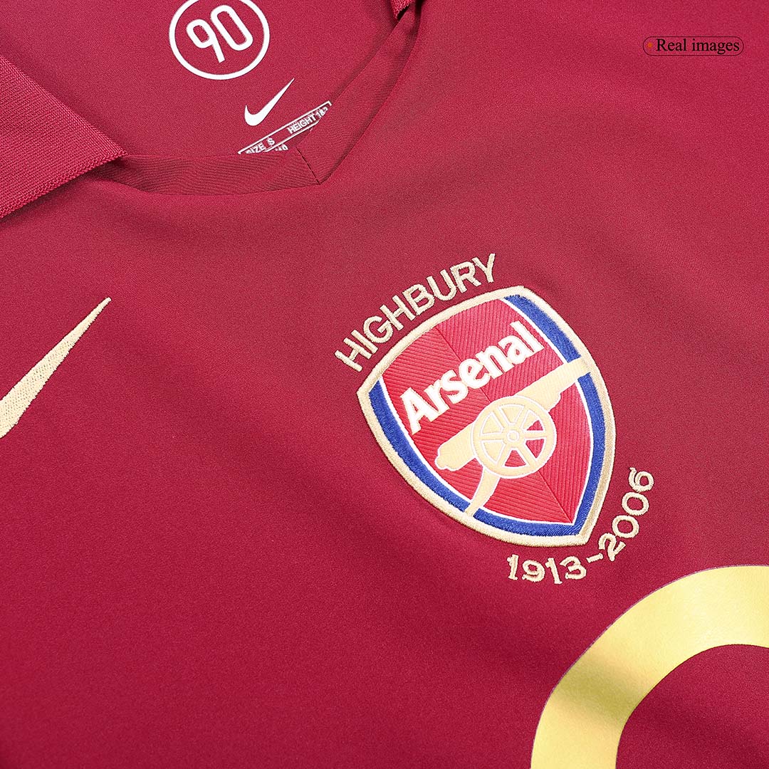 Pánske Retro Futbalový Dres Arsenal Domáci 2005/06 - HENRY #14