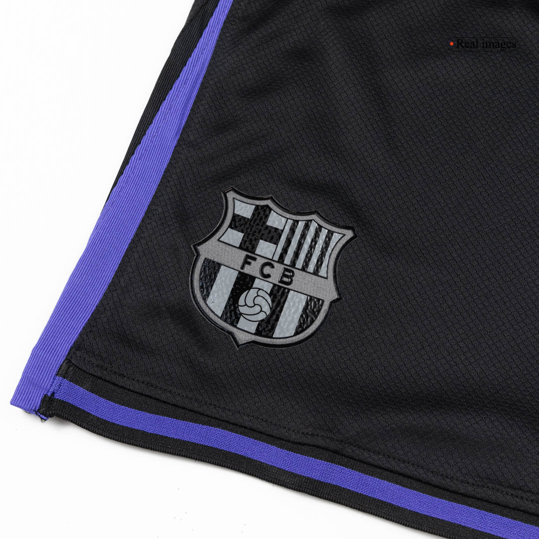 Barcelona pánske vonkajšie futbalové šortky 2025/26