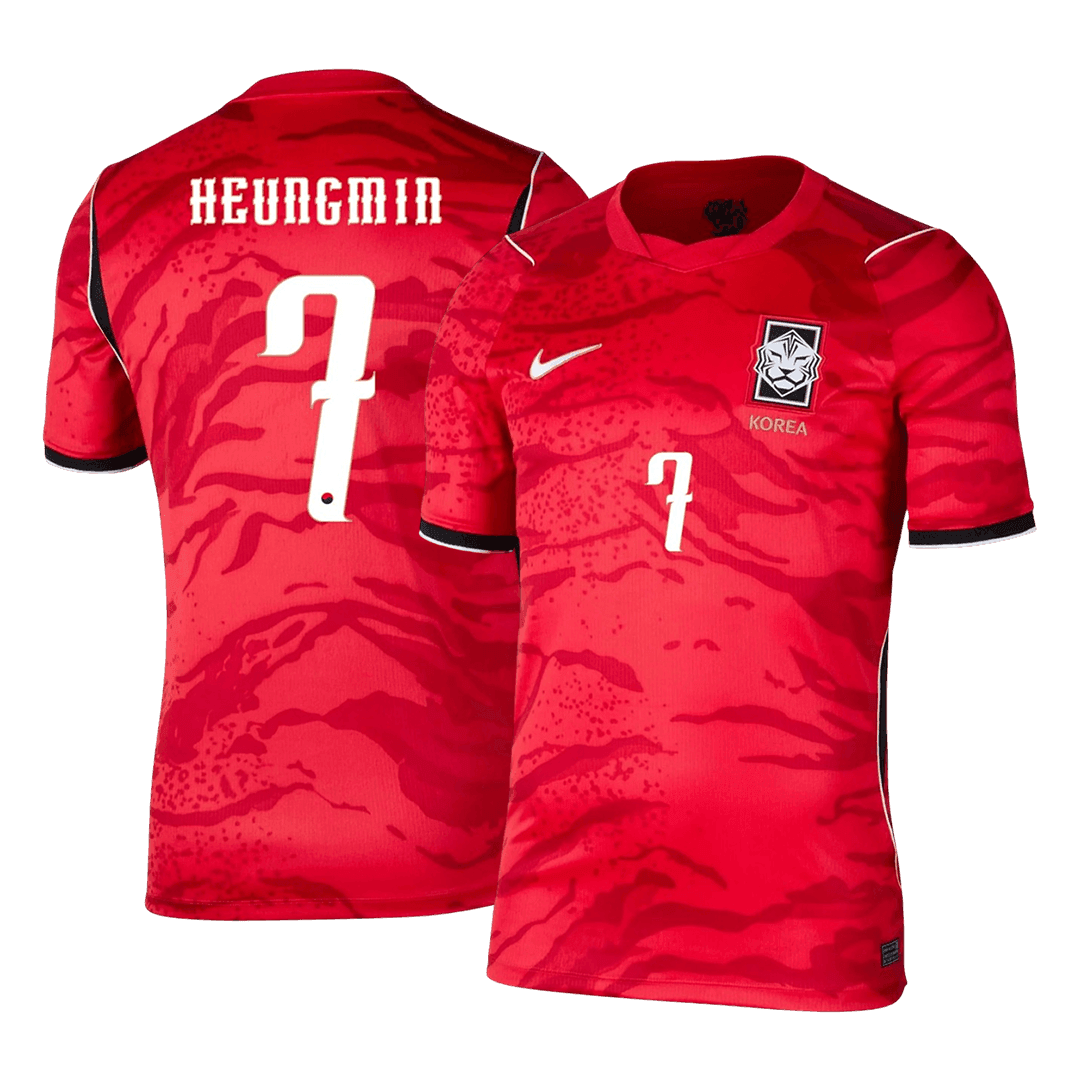 Južná Kórea pánsky domáci futbalový dres MS 2026 - HEUNGMIN #7