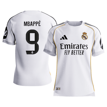 Real Madrid pánsky domáci futbalový dres 2025/26 - MBAPPÉ #9 [hráčska verzia] (Prémiová kvalita)