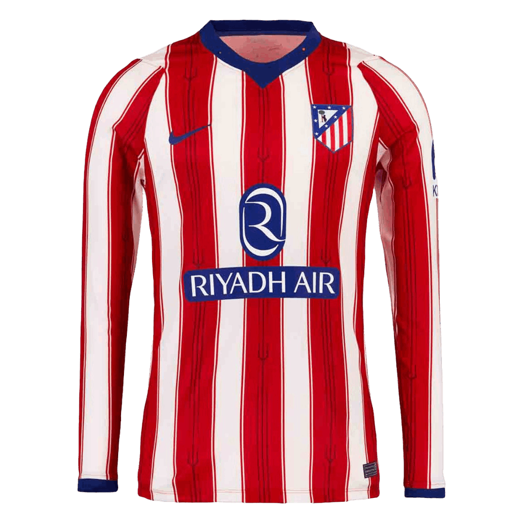 Atletico Madrid pánsky Domáci futbalový dres s dlhými rukávmi 2026/27