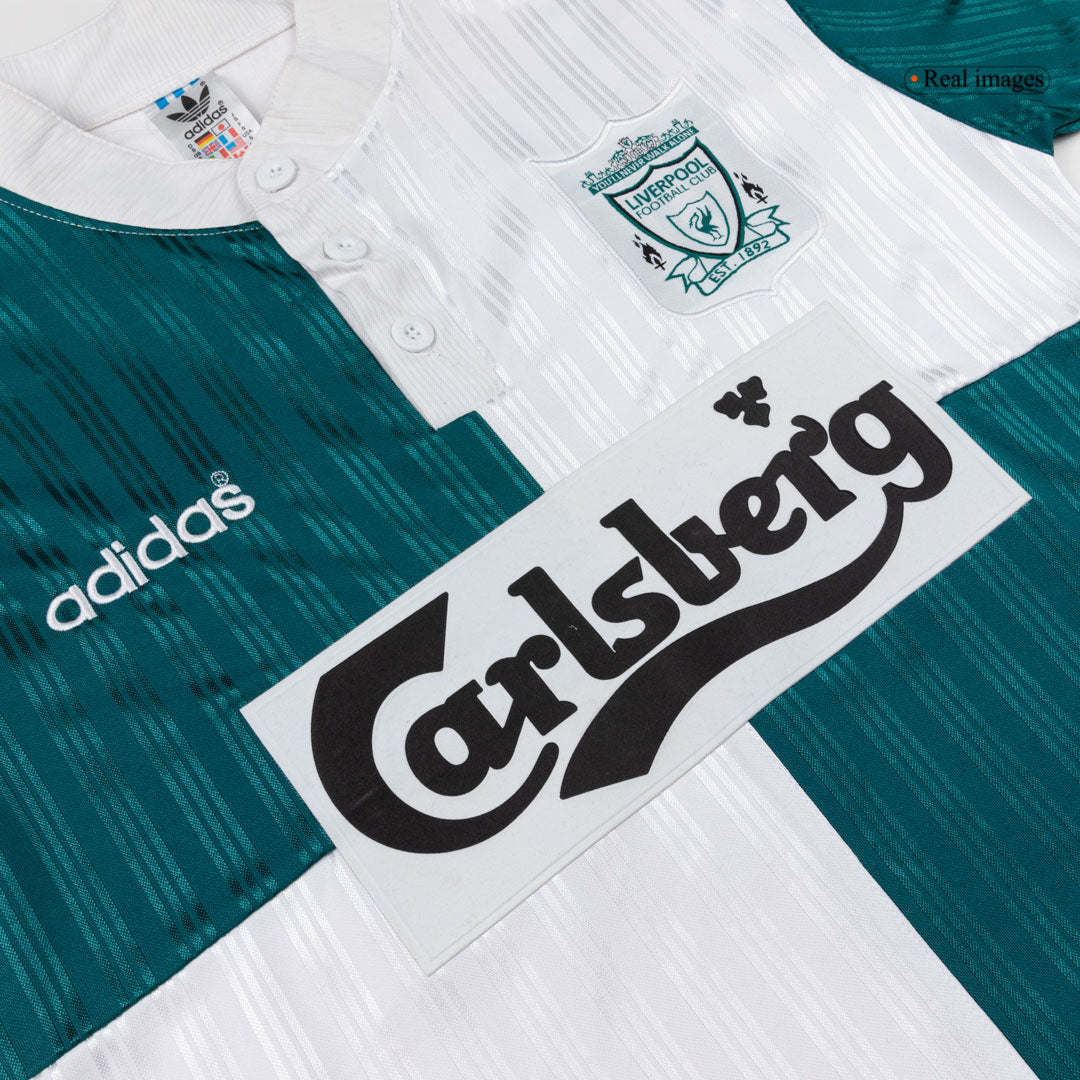 Liverpool pánsky vonkajší retro futbalový dres 1995/96