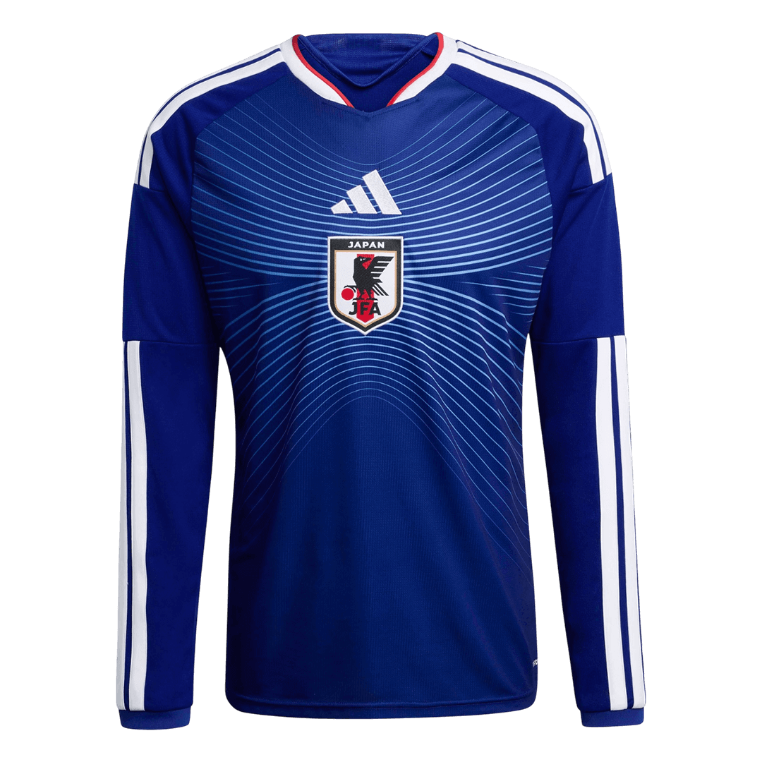 Japonsko pánsky domáci futbalový dres s dlhými rukávmi MS 2026