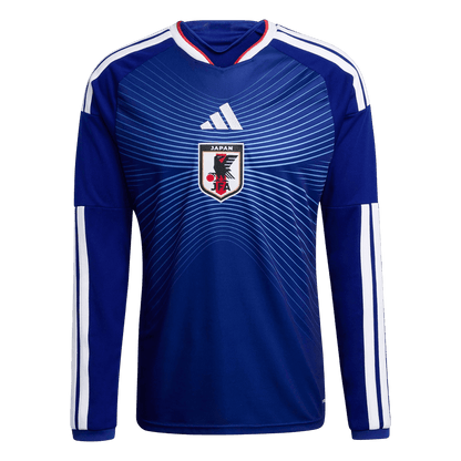 Japonsko pánsky domáci futbalový dres s dlhými rukávmi MS 2026