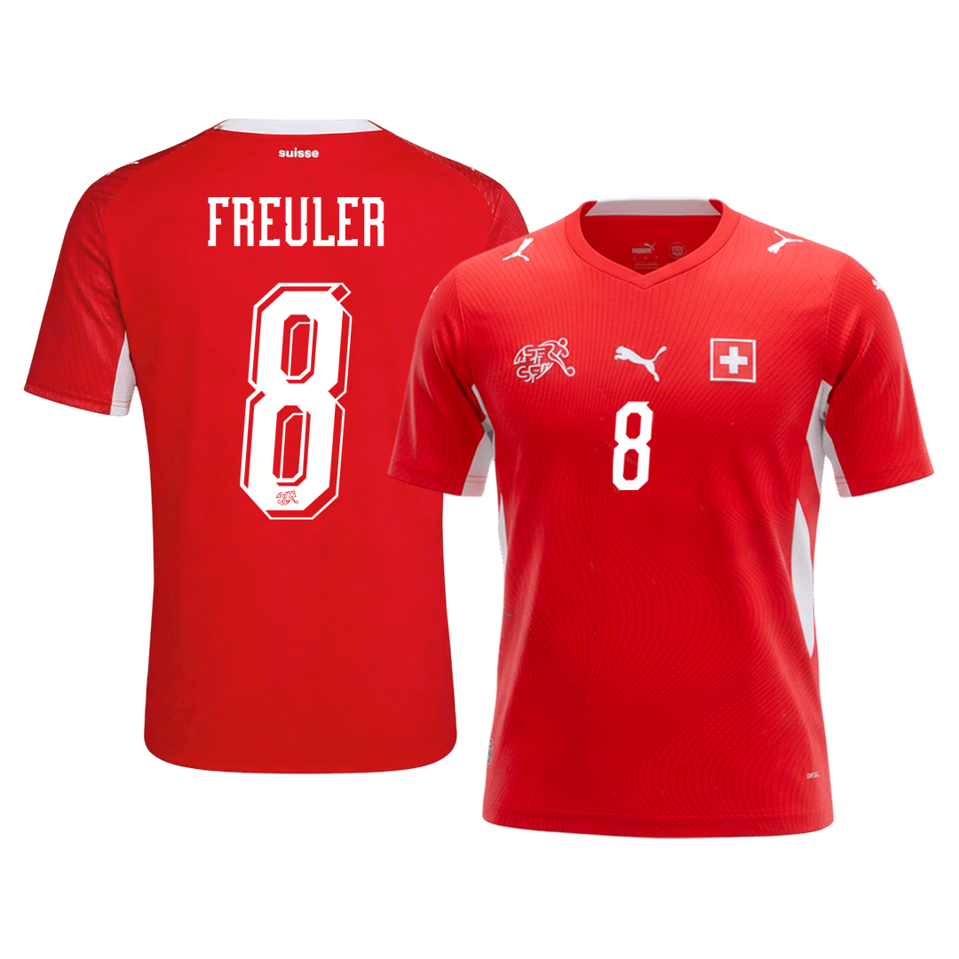 Švajčiarsko pánsky domáci futbalový dres MS 2026 - REULER #8