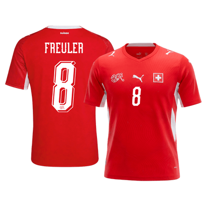 Švajčiarsko pánsky domáci futbalový dres MS 2026 - REULER #8