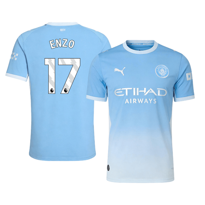 Manchester City pánsky Domáci futbalový dres 2026/27 – ENZO #17 [hráčska verzia]
