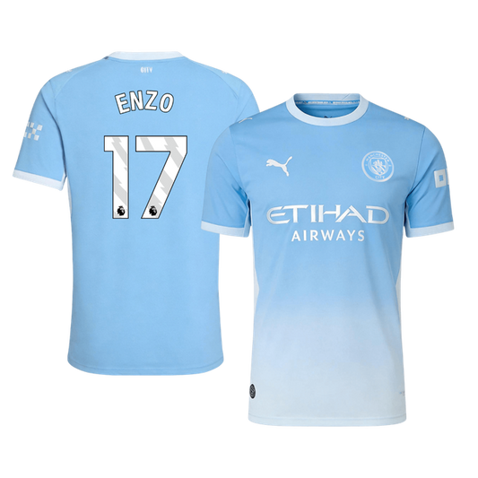 Manchester City pánsky Domáci futbalový dres 2026/27 – ENZO #17 [hráčska verzia]