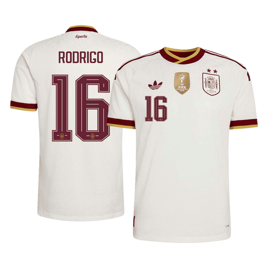 Pánske Futbalový Dres Španielsko Vonkajší MS 2026 Hráčska Verzia - RODRIGO #16