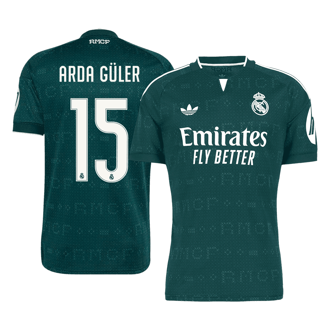 Real Madrid pánsky vonkajší futbalový dres 2026/27 – ARDA GÜLER #15
