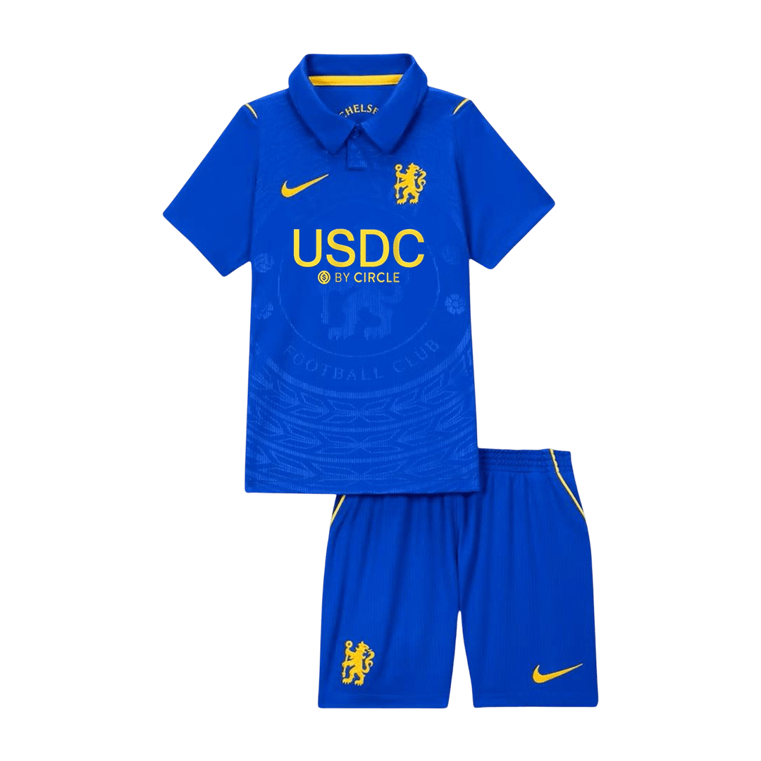 Chelsea detský Domáci futbalový komplet 2026/27