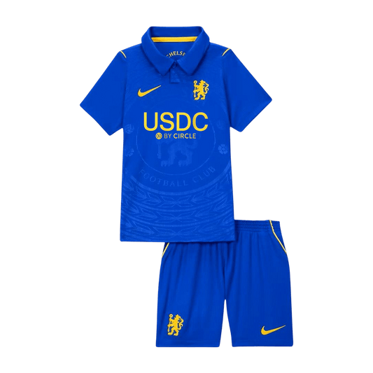 Chelsea detský Domáci futbalový komplet 2026/27