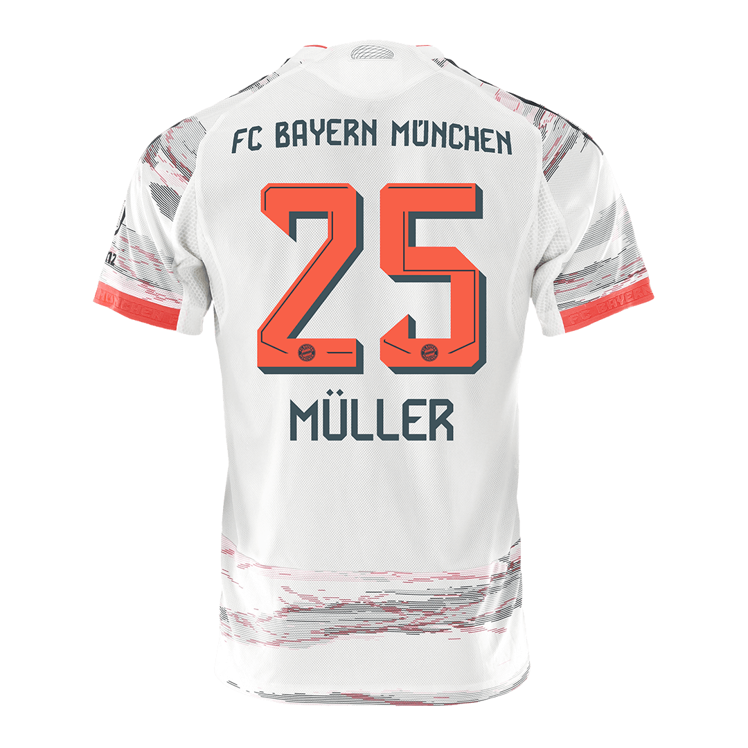 Bayern Mníchov pánsky vonkajší futbalový dres 2025/26 - MÜLLER #25 [hráčska verzia]