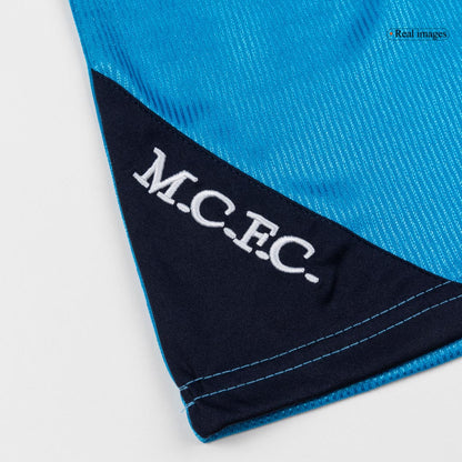 Manchester City pánsky domáci retro futbalový dres 1999/01