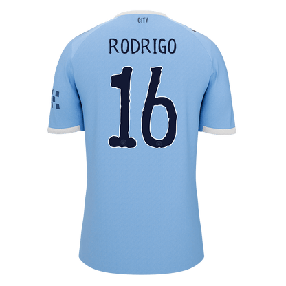 Manchester City pánsky domáci futbalový dres MS 2025/26 - RODRIGO #16 (Prémiová kvalita)