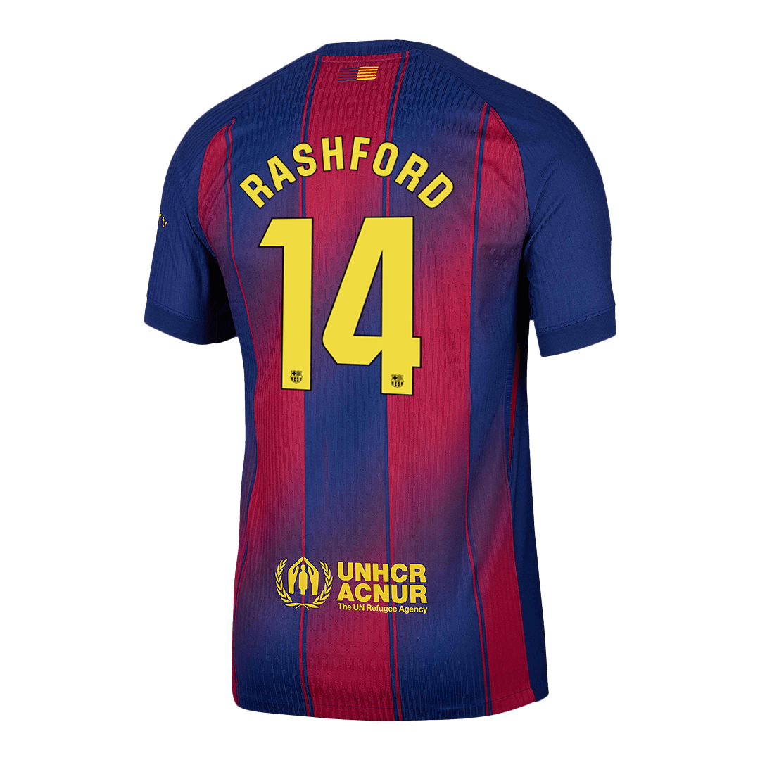 Barcelona pánsky domáci futbalový dres 2025/26 - RASHFORD #14 [hráčska verzia]