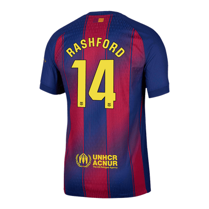 Barcelona pánsky domáci futbalový dres 2025/26 - RASHFORD #14 [hráčska verzia]