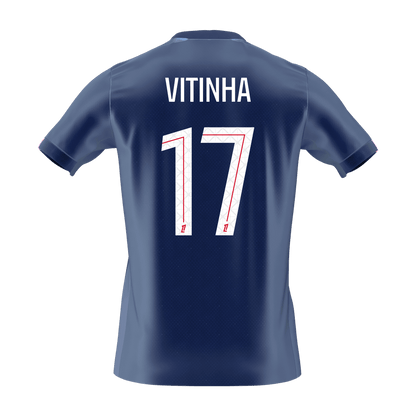 PSG pánsky domáci futbalový dres 2025/26 - VITINHA #17 (Prémiová kvalita)