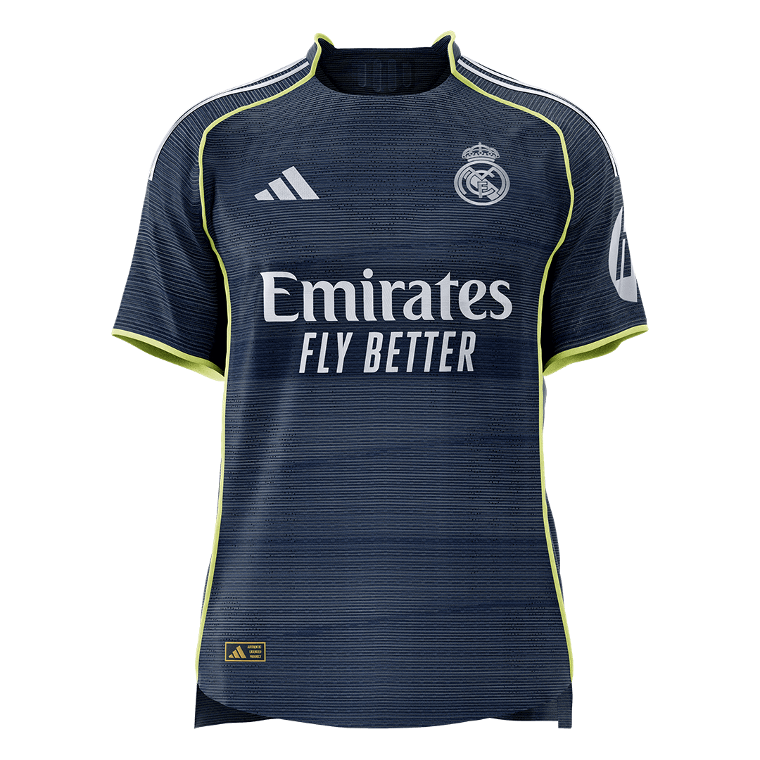 Real Madrid pánsky vonkajší futbalový dres 2025/26 [hráčska verzia] (Prémiová kvalita)