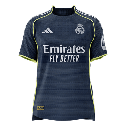 Real Madrid pánsky vonkajší futbalový dres 2025/26 [hráčska verzia] (Prémiová kvalita)