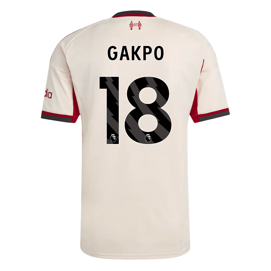 Liverpool pánsky vonkajší futbalový dres 2025/26 - GAKPO #18