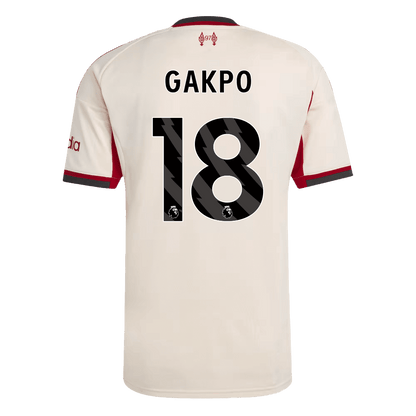Liverpool pánsky vonkajší futbalový dres 2025/26 - GAKPO #18