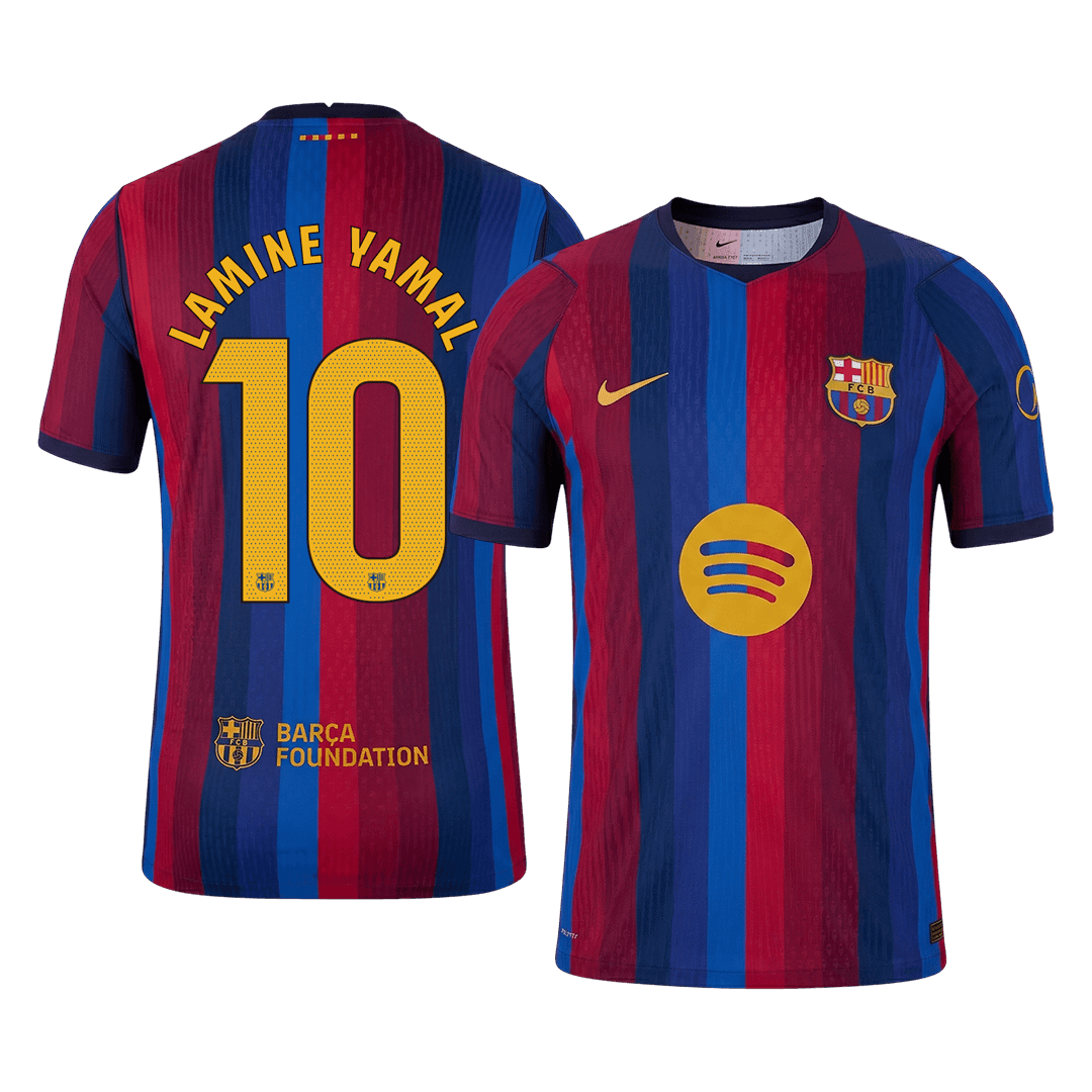 Barcelona pánsky domáci futbalový dres 2026/27 – LAMINE YAMAL #10 [hráčska verzia]