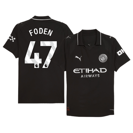 Manchester City pánsky vonkajší futbalový dres 2025/26 - FODEN #47 [hráčska verzia]