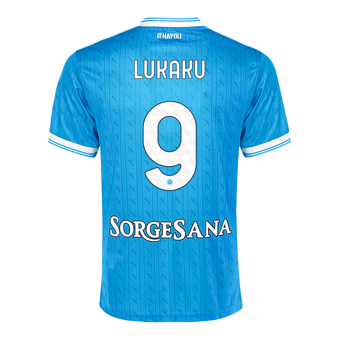 Neapol pánsky domáci futbalový dres 2025/26 - LUKAKU #9