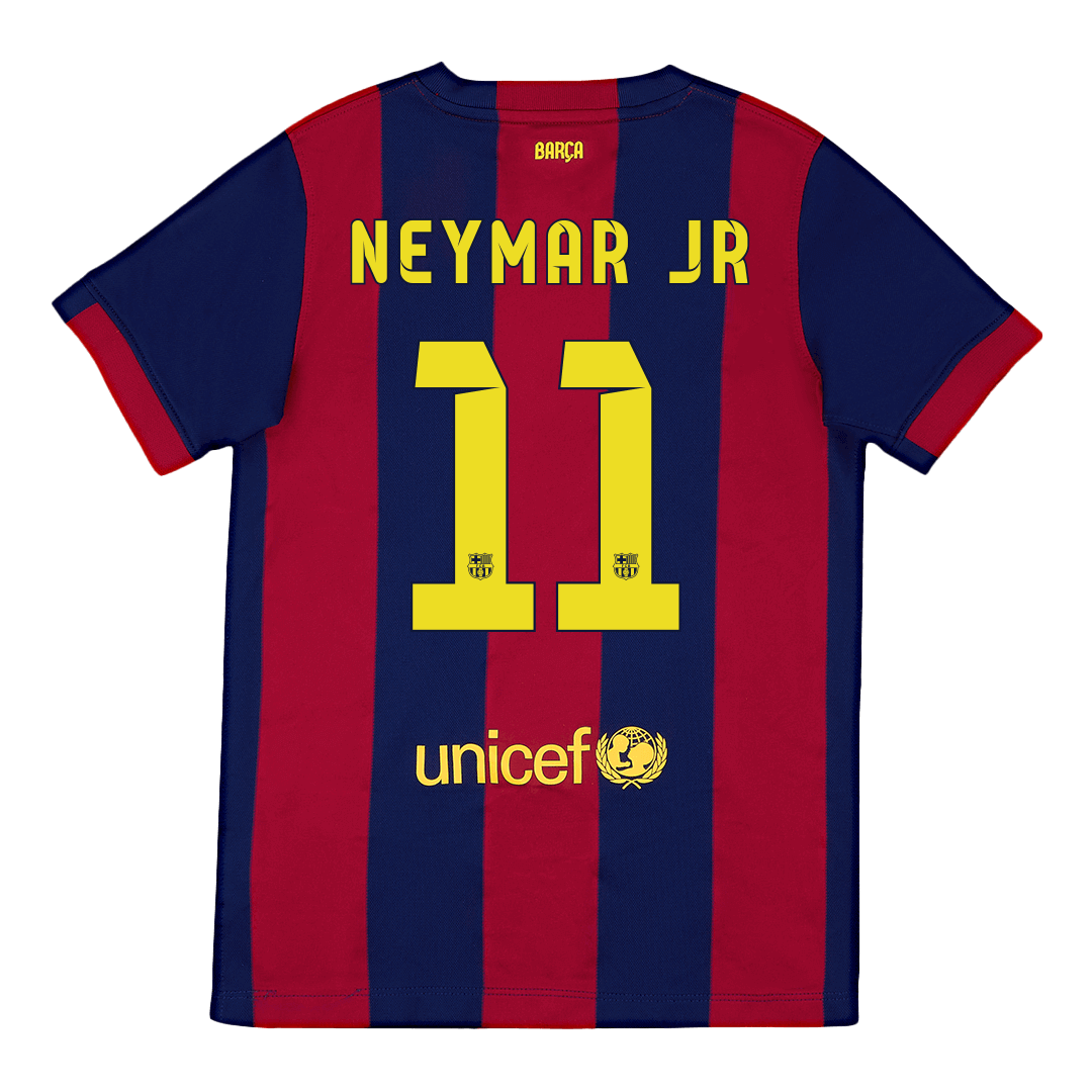 Barcelona pánsky domáci retro futbalový dres 2014/15 - NEYMAR JR #11