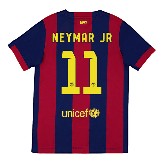 Barcelona pánsky domáci retro futbalový dres 2014/15 - NEYMAR JR #11