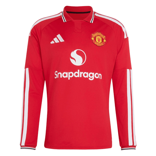 Manchester United pánsky Domáci futbalový dres s dlhými rukávmi 2026/27