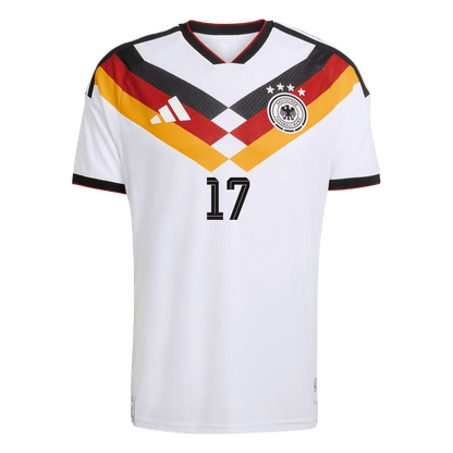 Nemecko pánsky domáci futbalový dres MS 2026 - WIRTZ #17 [hráčska verzia]
