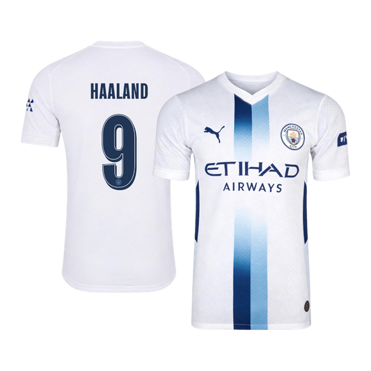 Manchester City pánsky Tretí futbalový dres 2026/27 – HAALAND #9 – UCL [hráčska verzia]