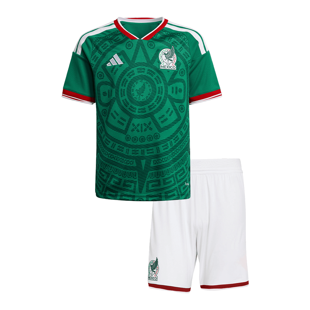 Mexiko detská domáca futbalová súprava 2026 (Prémiová kvalita)
