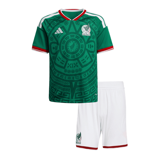 Mexiko detská domáca futbalová súprava 2026 (Prémiová kvalita)
